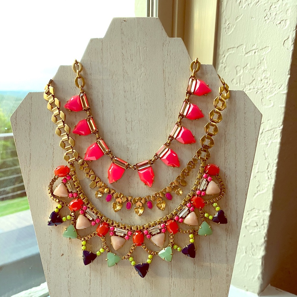 Stella & Dot Retired Fanella Statement Necklace